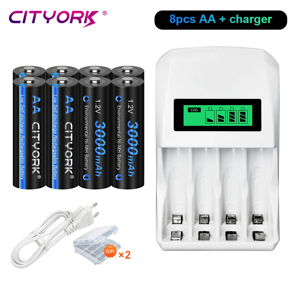 CITYORK 16 Pack AA 3000mAh 1.2V Ni-MH Rechargeable Batteries - View #11