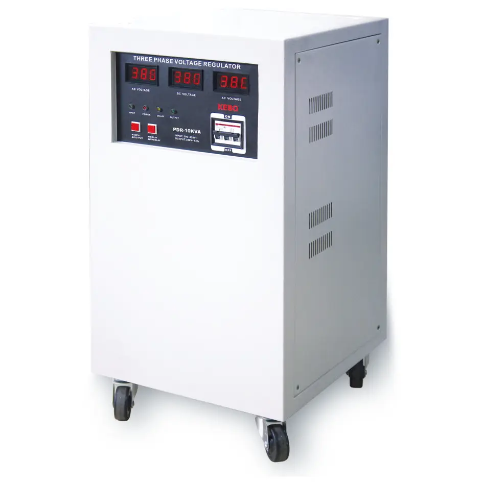 

Трехфазный стабилизатор напряжения серводвигателя KEBO, 10/20/30 кВА, регулятор напряжения