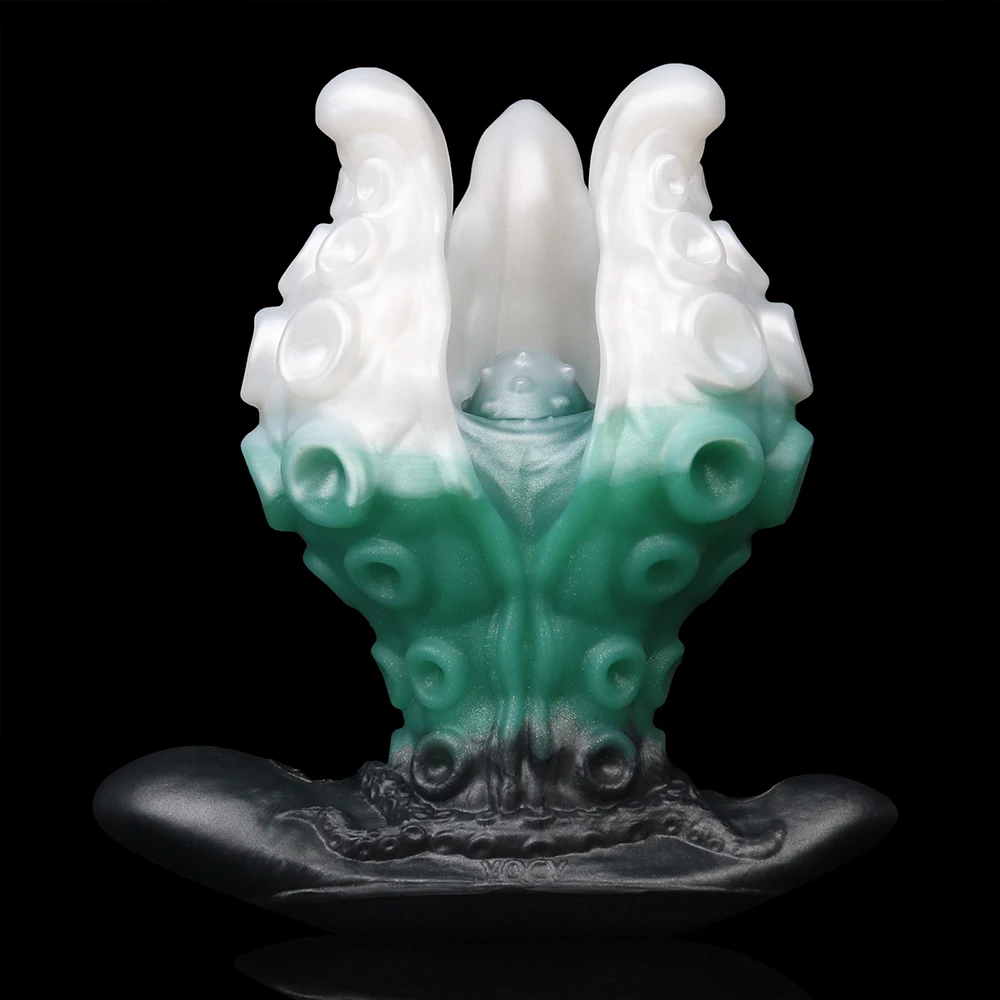 Vibrateur anal en silicone platine avec télécommande_voghion.com
