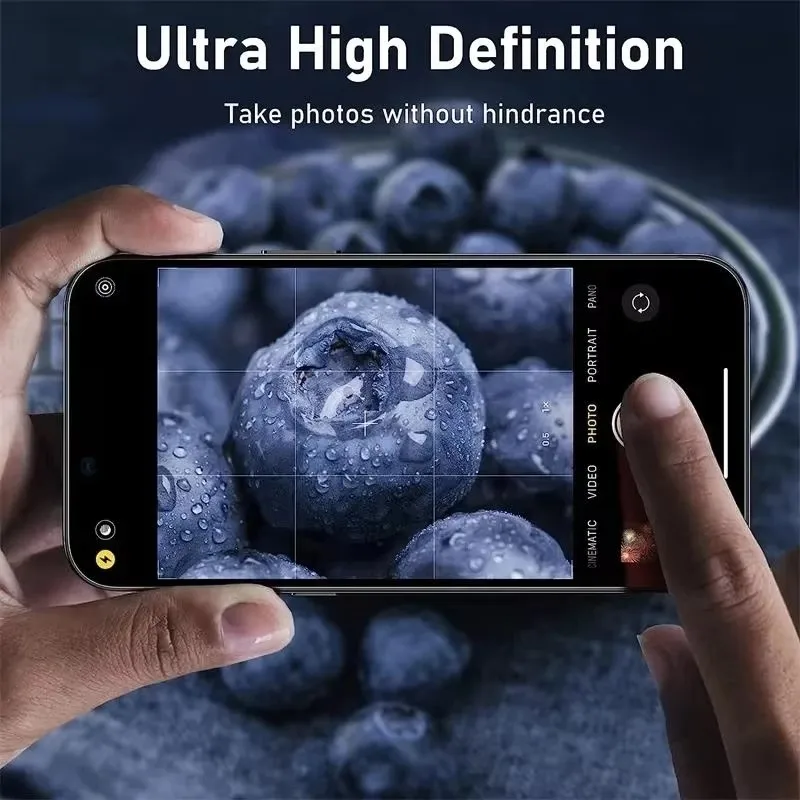 Gitter Diamond Camera Glass Protector with Alloy Ring Lens Guard