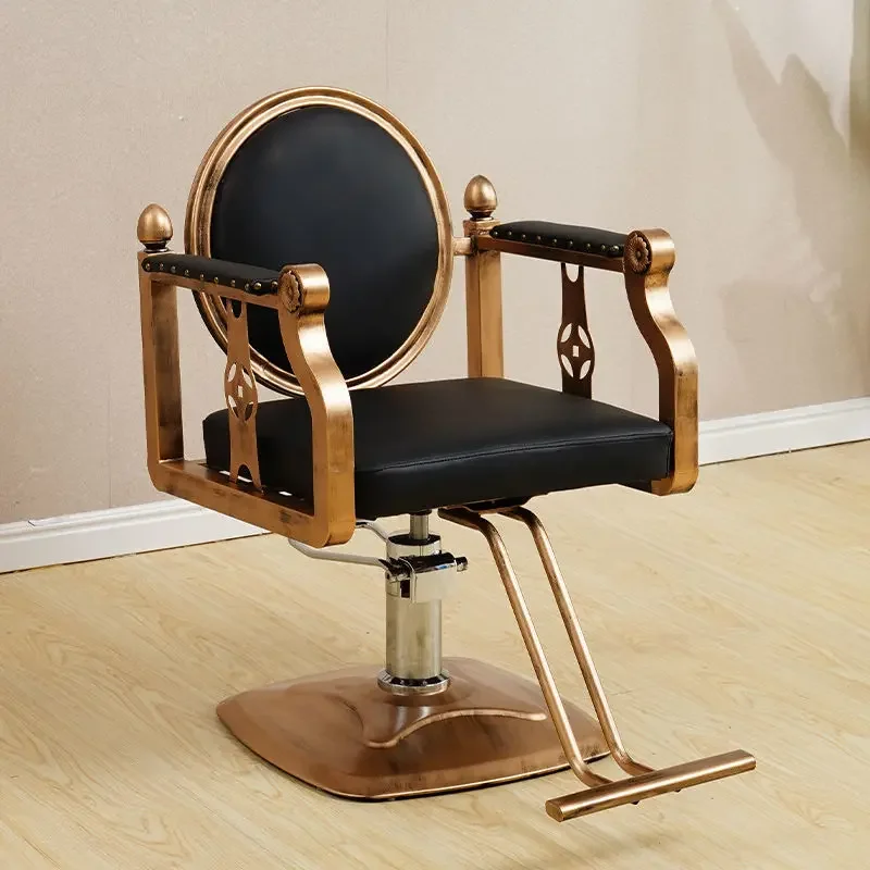 

Accent Luxury Barber Chairs Rotating Pedicure Aesthetic Hairdressing Chairs Stylist Sillas Giratoria Barber Equipment MQ50BC