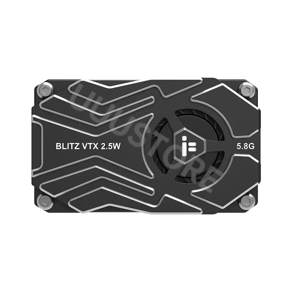 

IFlight BLITZ 5,8 ГГц 2500 мвт 2,5 Вт MMCX VTX FPV передатчик дальнего действия со встроенным микрофоном двойное охлаждение для радиоуправляемого FPV дрона самолета