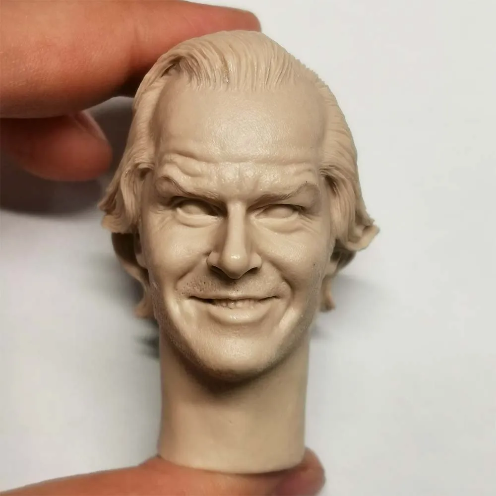 1/6 Non Verniciato The Shining Jack Torrance Jack Dumson Head Sculpt Fit For 12 ''Action Figure Body
