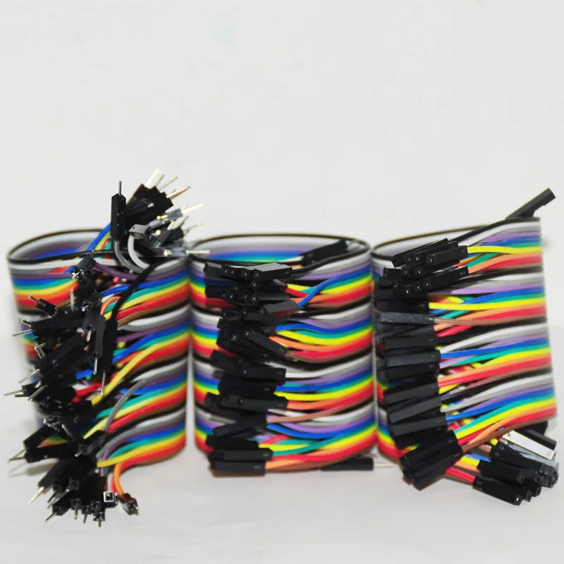 Dupont Jumper Wire 10CM 20CM 30CM for Arduino Breadboard Cable Line Male to Male to Female Female Electronic DIY