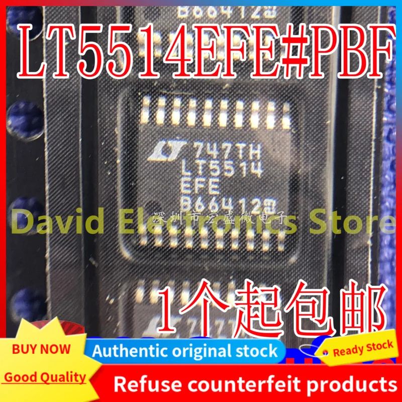 

5 шт./партия, новые оригинальные чипы LT5514EFE # PBF LT5514 LT5514EFE