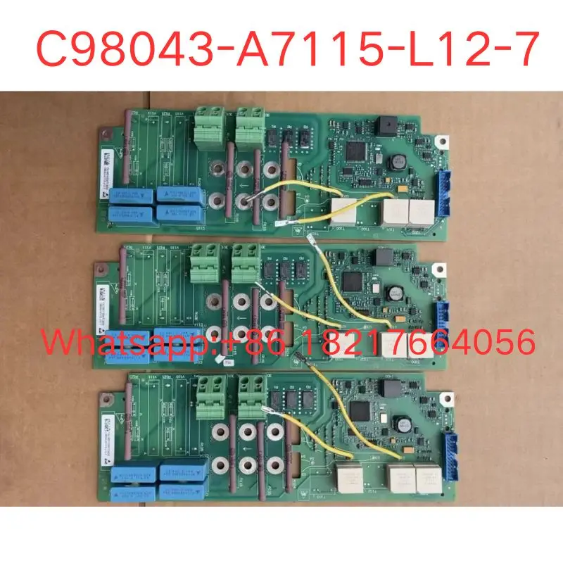 

Used C98043-A7115-L12-7 DC speed control excitation board 6RY1803-0CA04 tested ok