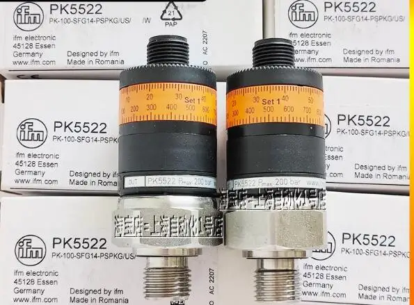

Original PK5520 IFM Yifu Gate PK5521 PK5522 PK5523 PK5524 PK5722 Pressure Sensor warm 1 year