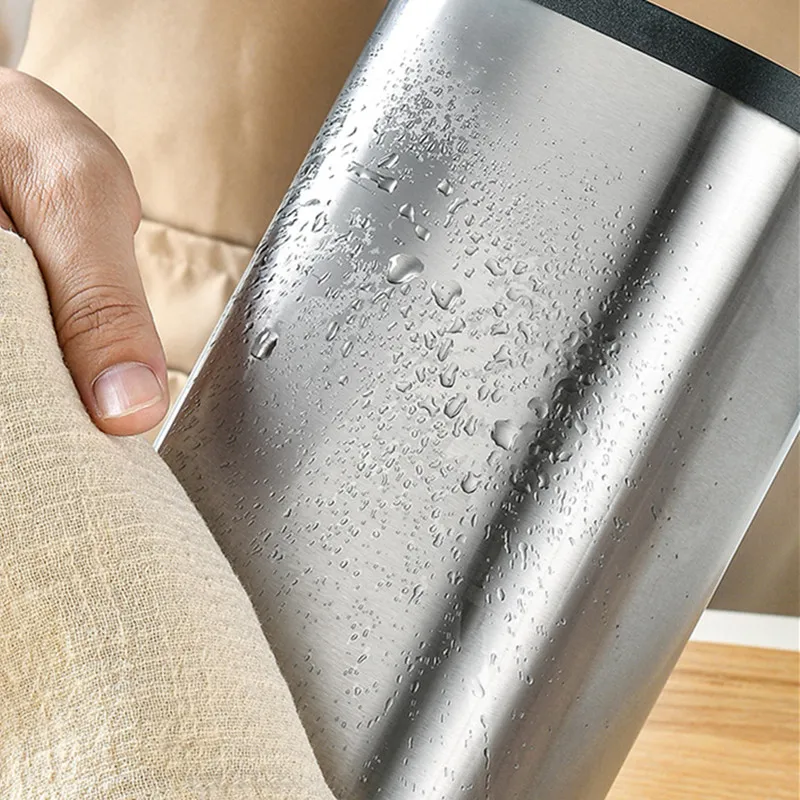 Stainless Steel Kitchen Knife Holder Multi-functional Storage Rack Knife Storage Box Square Bucket Kitchen Accessories Tools