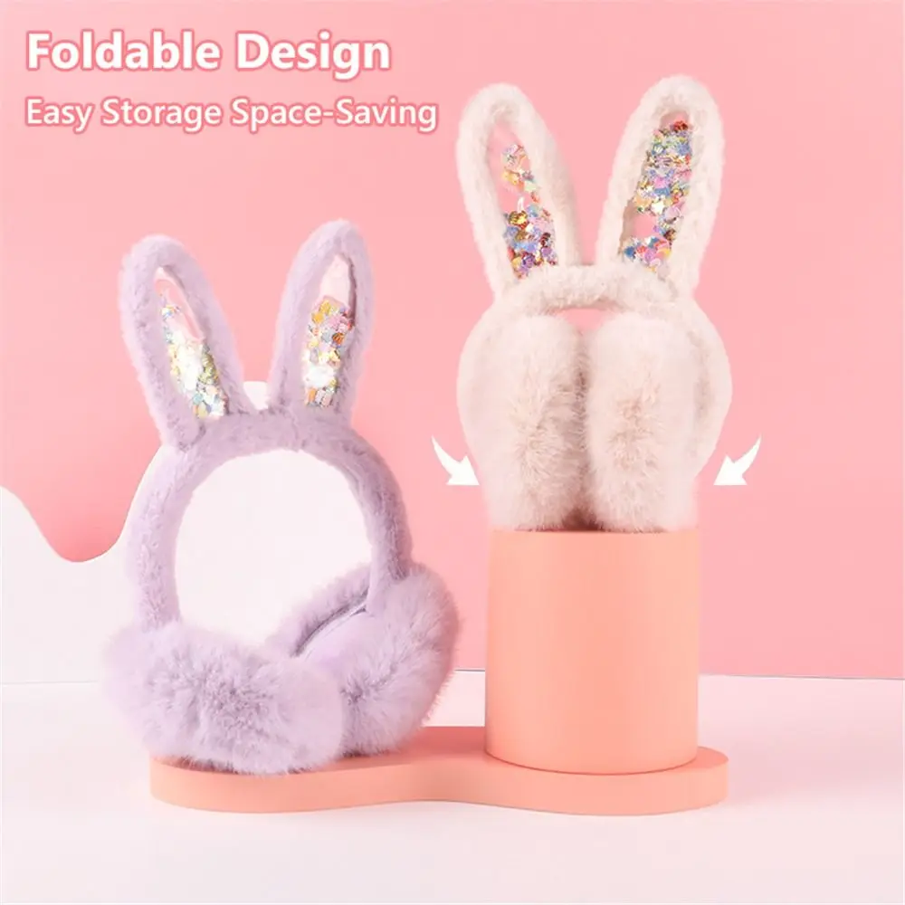 Cute Cat Ears Earmuffs for Women Girls Winter
