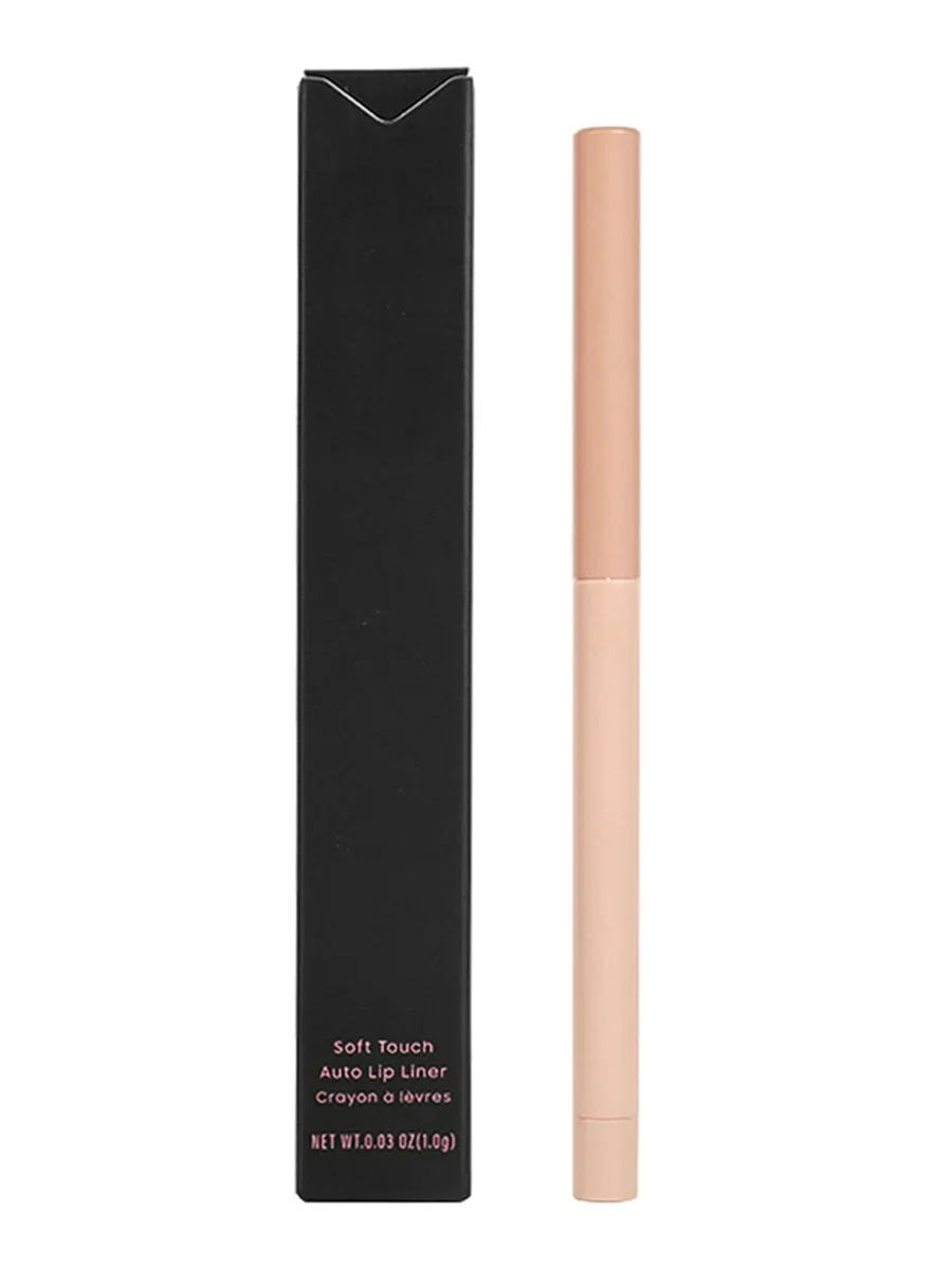 1g Custom Bulk Creamy Lip Liner Private Label 12-Color Pink Tube Matte Waterproof Pigment Plumper Long-lasting Moist Lips Makeup 6
