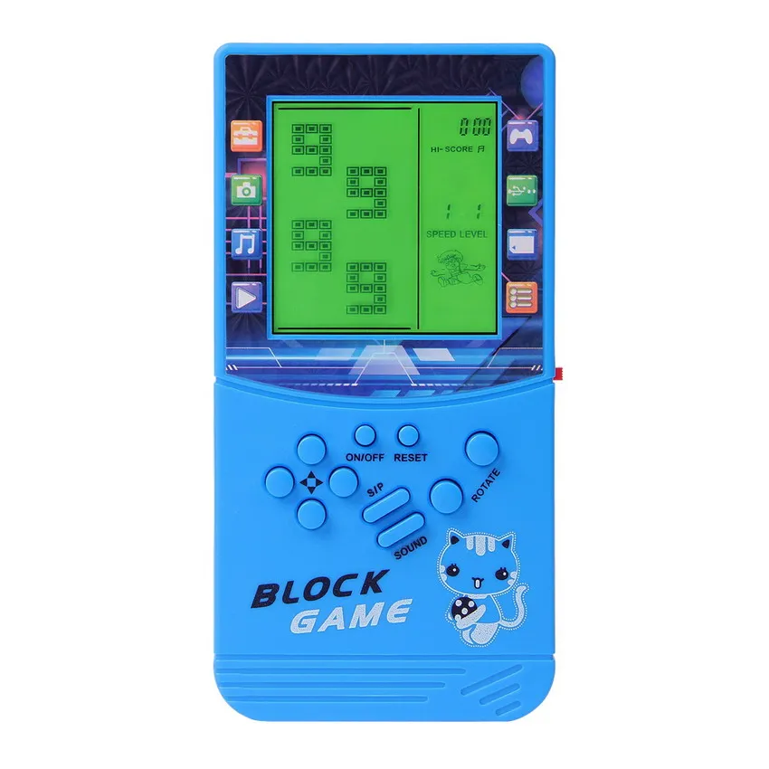 Green light large screen Brick game console built-in classic Green light large screen Brick game console built-in classic
