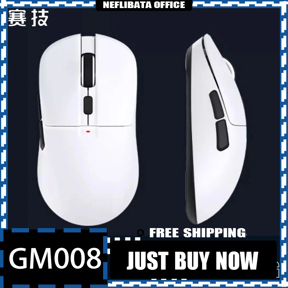 

Беспроводная мышь cemtech GM008, трехрежимная мышь для киберспорта PAW3395, игровая мышь с Bluetooth, игровая мышь, аксессуары для ноутбуков, геймерские подарки