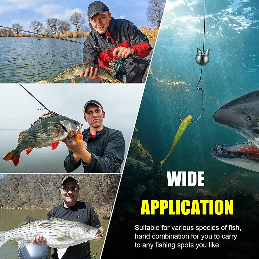 180 Stück Split Shot Angelgewichte Edelstahl - Verschiedene Größen 0,2g-1,5g