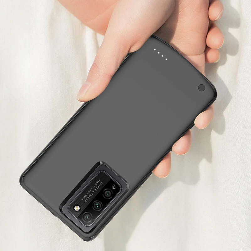 Honor 30 Lite용 파워 뱅크 배터리 폰 케이스 대용량 장시간 배터리 수명