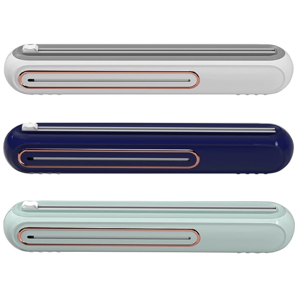 15.16 X 2.76 X 2.17 In Tin Aluminum Foil Dispenser Cutter Film Wrap Dispenser Kitchen Tool Household Food Plastic Wrap,plastic wrap cutter,food film dispenser,cling wrap dispenser,kitchen wrap dispenser,plastic wrap dispenser
