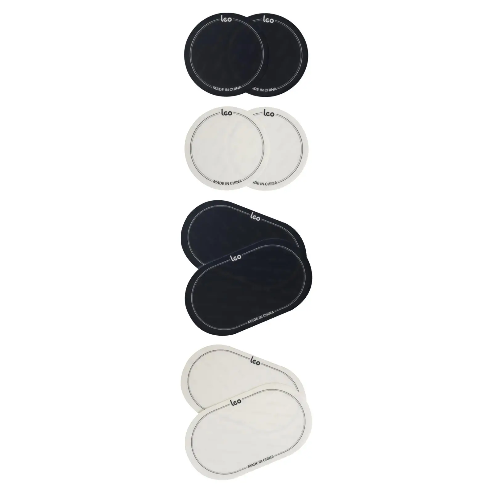 Drum Accessories 2 Pieces Bass Drum Patches for Replacement