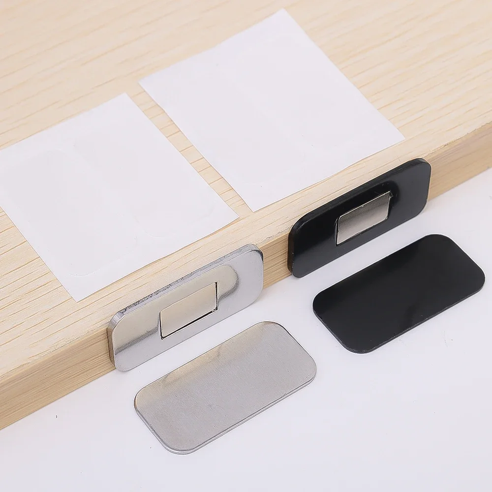 6-1Set Magnetic Cabinet Catches Door Stop Self Adhesive Invisible Hidden Magnets Closet Kitchen Furniture Cupboard Drawer Closer magnetic cabinet catches door closer door catches magnetic cabinet latches cabinet door latch door stops cabinet door stop