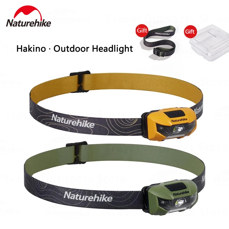 

Налобный фонарь Naturehike IP66, водонепроницаемый ультралегкий портативный, для кемпинга и рыбалки, фонарь для экстренных случаев, регулировка на 70 °