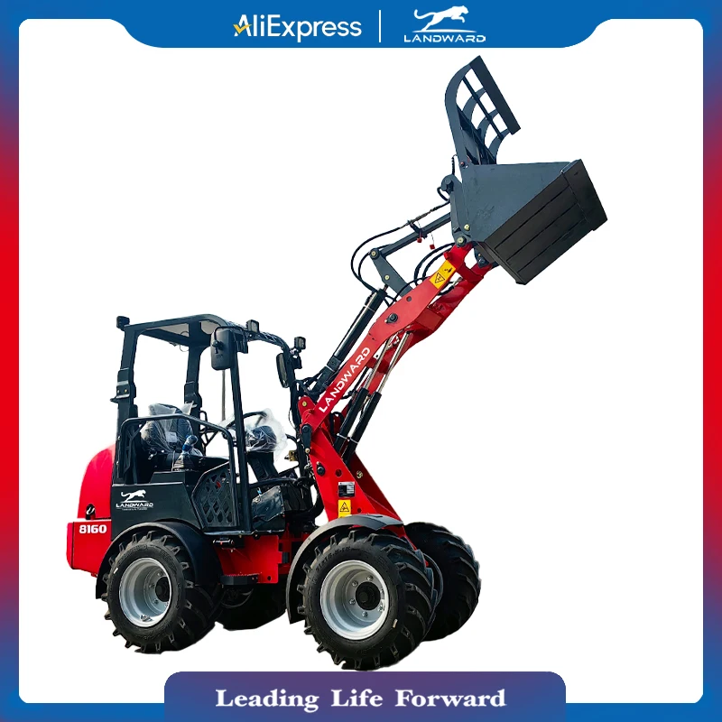 Construction Machinery European Style High Quality Diesel Front Wheel Loader Mini Loader Construction Best Selling Customized