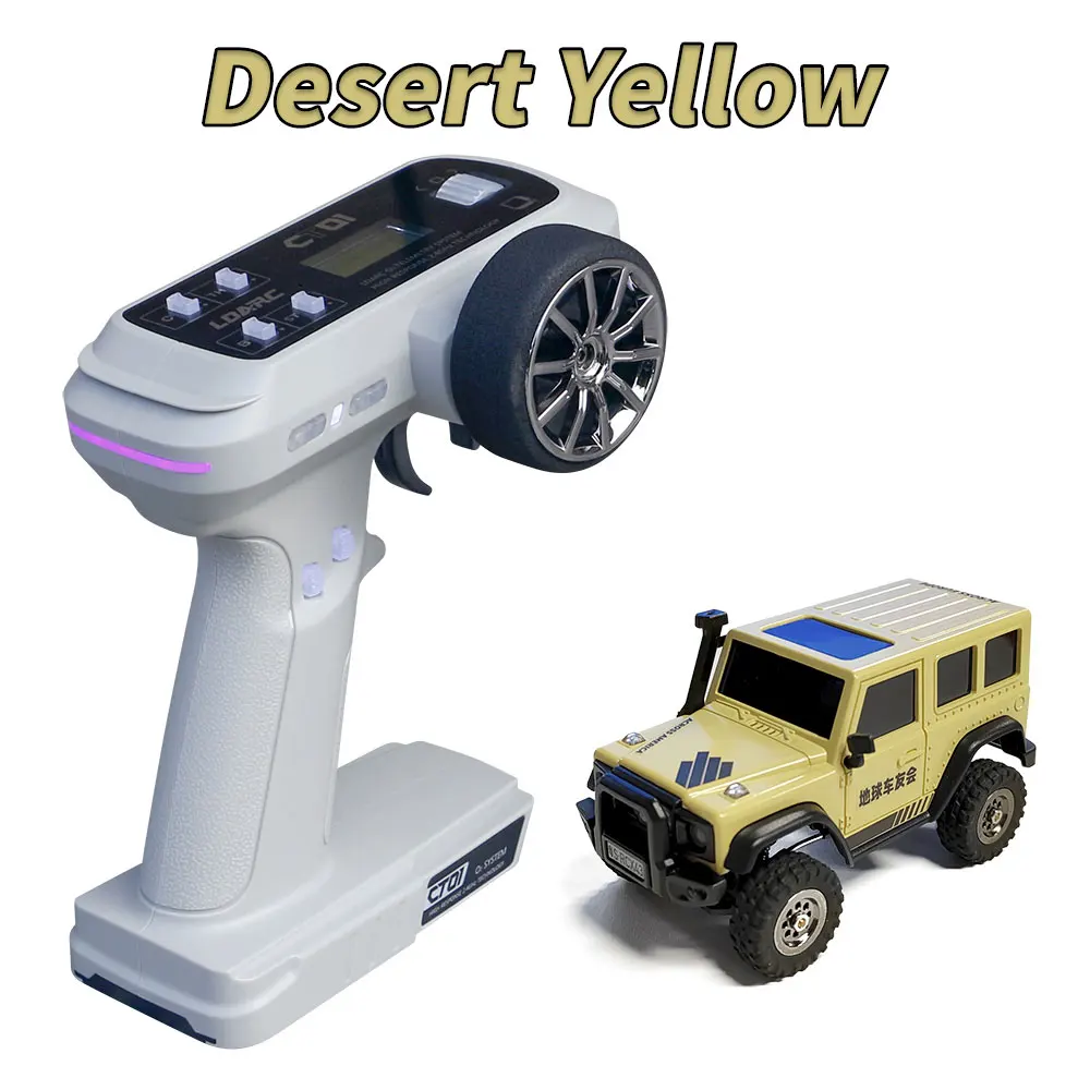 LDARC X43 RTR ミニクローラー　デザートイエロー LDARC X43 1/43 MINI RC Electric Remote Control Model Car
