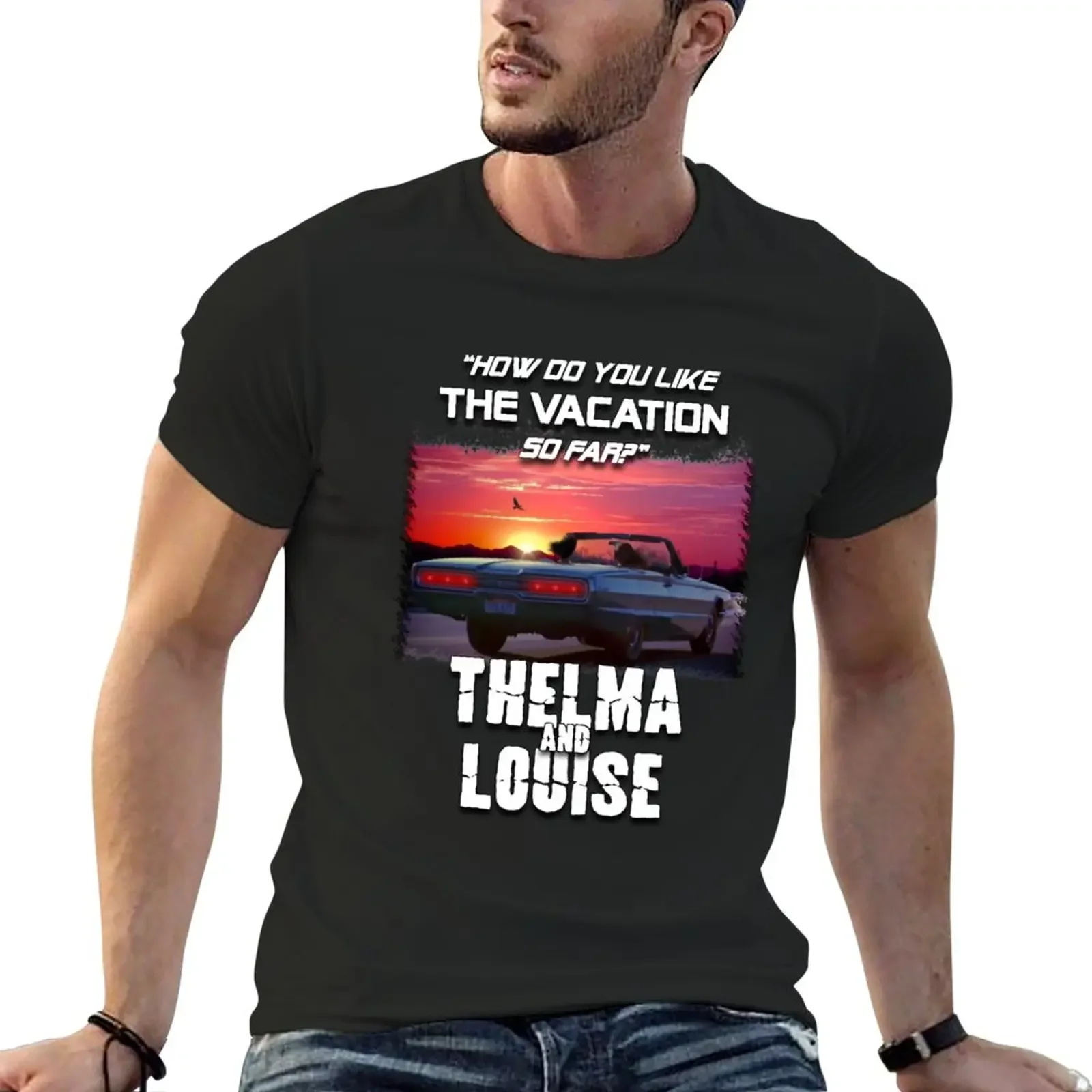 

Thelma & Louise T-Shirt customs design your own summer top quick-drying mens vintage t shirts