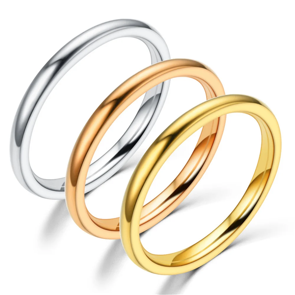 New Fashion Luxury Wedding Ring for Men and Women