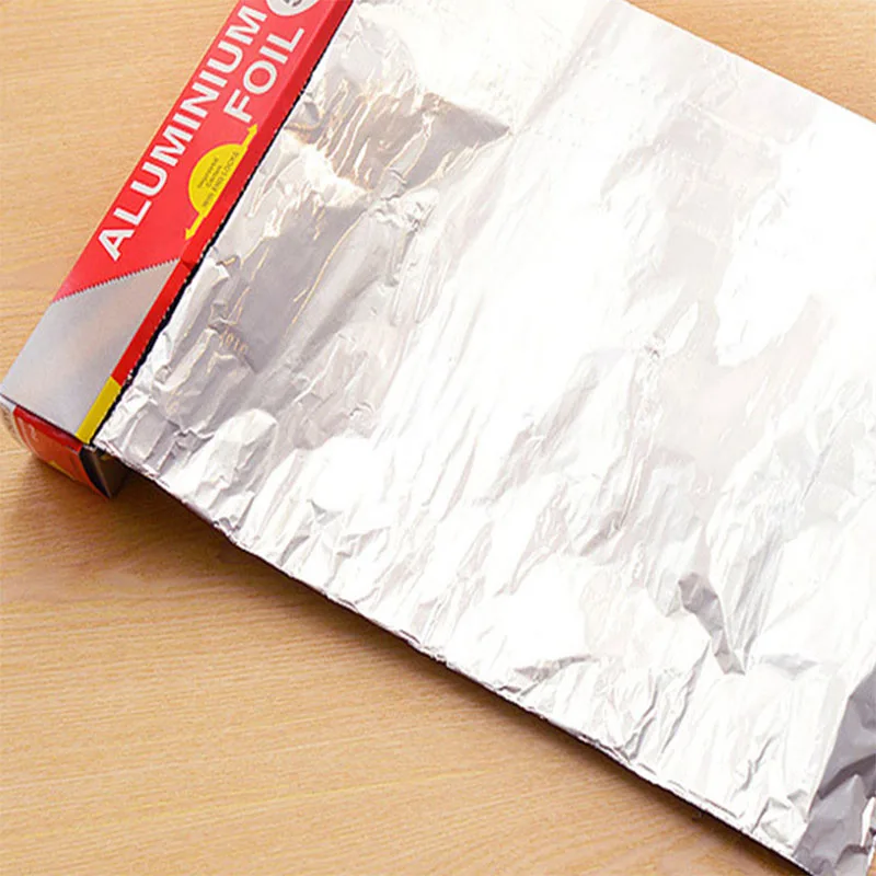 Heavy-Duty Aluminum Foil for Oven Baking and Barbecuing