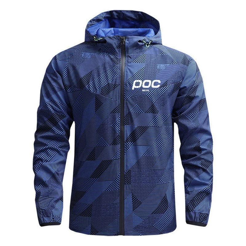 Motorcycle Jacket Cycling Jacket Cycling Clothes MOTO POC Cycling Jacket Hoodie Windproof Motocross Bicycle Clothes Outdoor Sports Mtb Jacket Bike Breathable Men Windbreake