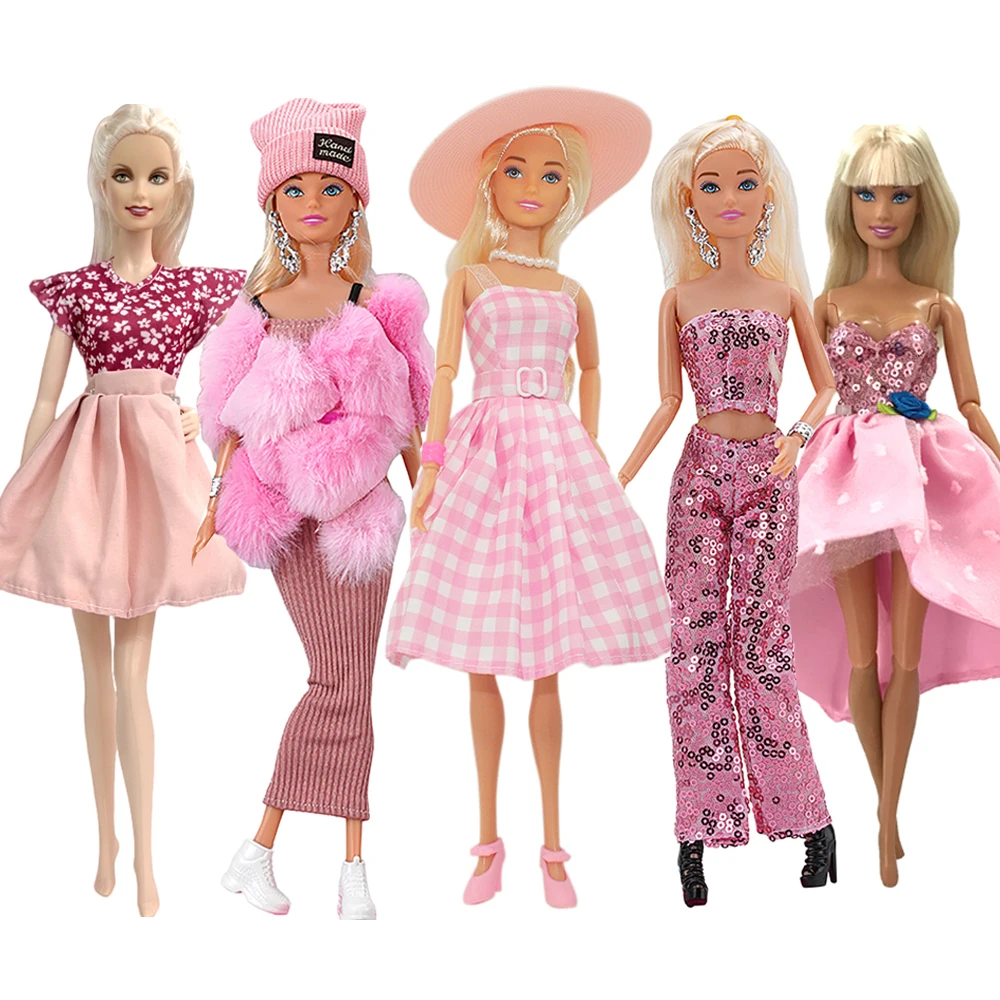 NK Official Fashion Doll Dress 11.5 Inch Doll Clothes Dolls Accessories Mix Style Dollhouse Toys For Girl's 1/6 Doll Gift JJ