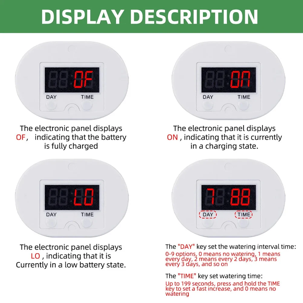 Automatic Watering Pump System Kit with Timer for Garden Plants
