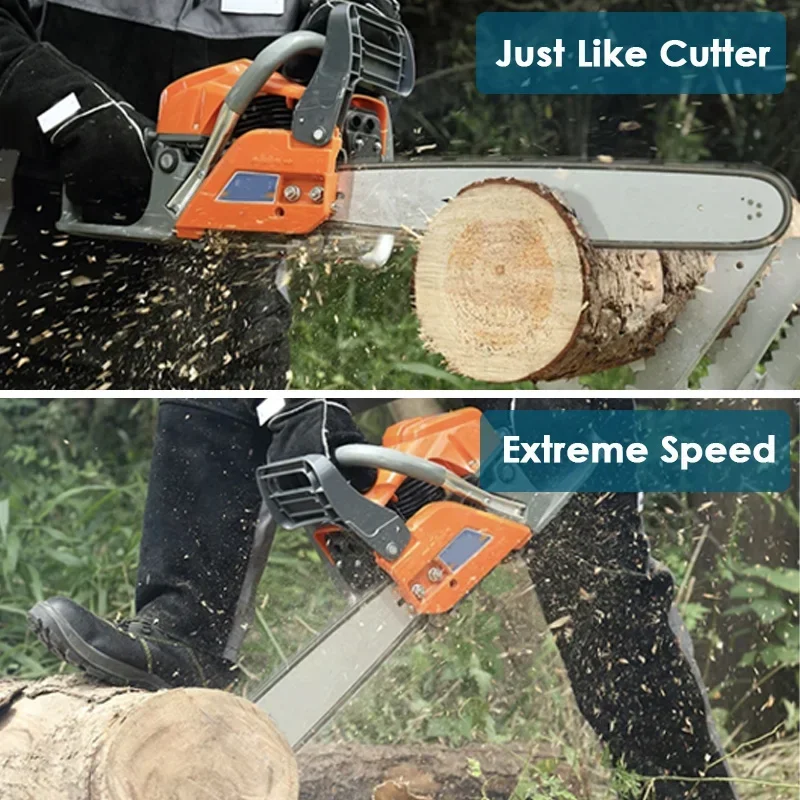 Chain 12/16/18/20/22 Inch Oil Chainsaw Saws Blades Chains Right-angle Garden Power Tool Set Steel Oil Chainsaws Parts 3/8",325''
