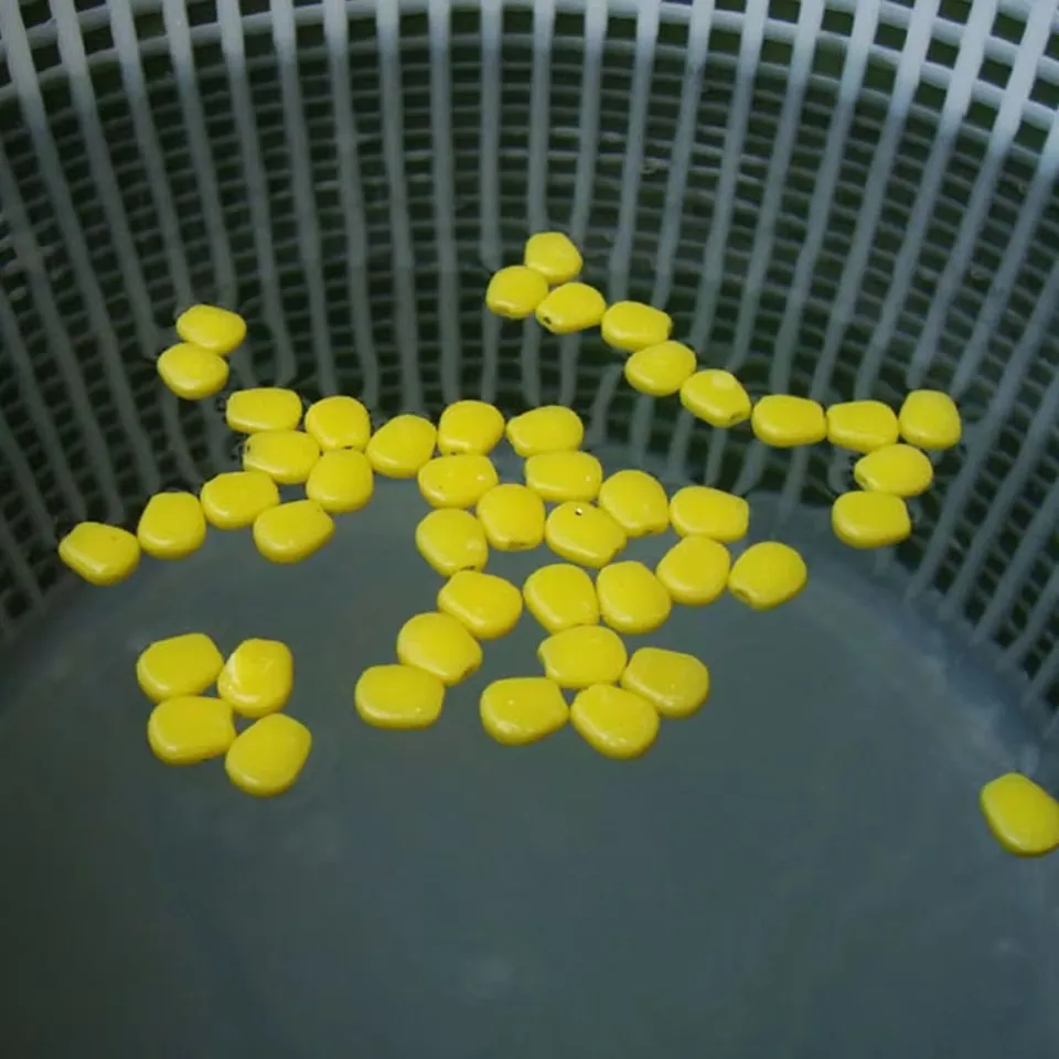 50 appâts souples artificiels flottants pour pêche à la carpe - Leurres pop-up maïs
