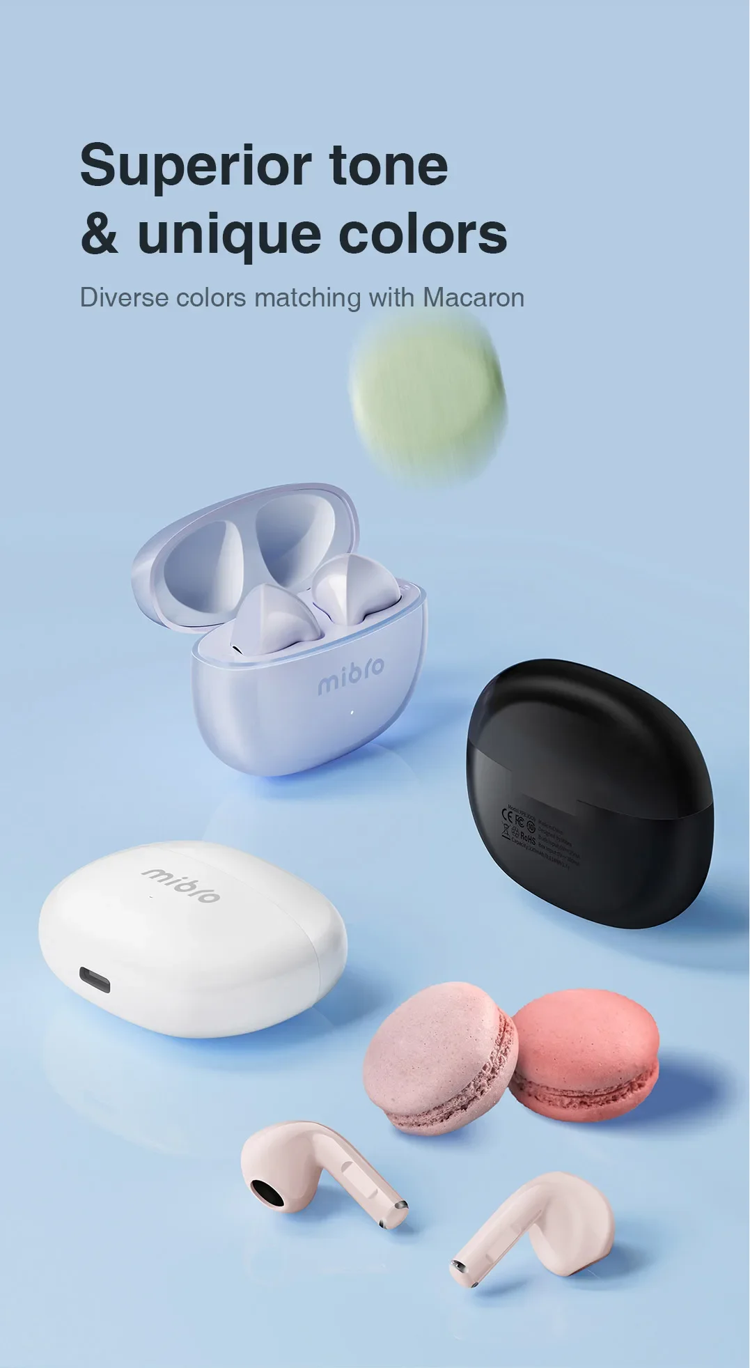 Audífonos Bluetooth Mibro Earbuds 4 MIBRO | falabella.com