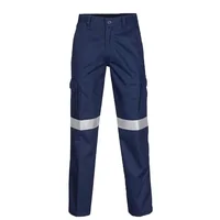 Men with Reflectors Work Pants