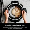 Ninja OL601 Foodi XL 8 Qt. Pressure Cooker Steam Fryer with SmartLid, 14-in-1 that Air Fries, Bakes & More with 3-Layer Capacity 2