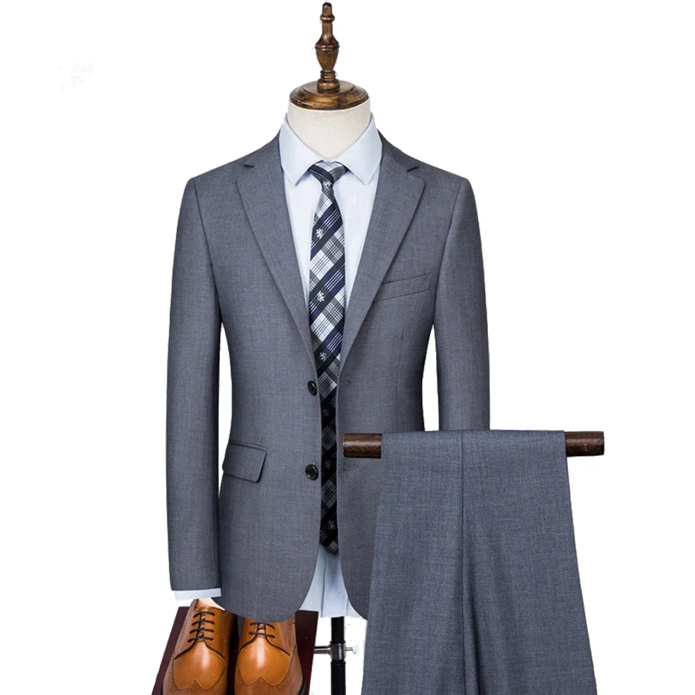 Men's Wedding Suits Elegant Blazers 3 Pieces Business 2 Sets Jackets Vest Pants Formal Full Classic Coats mens suit