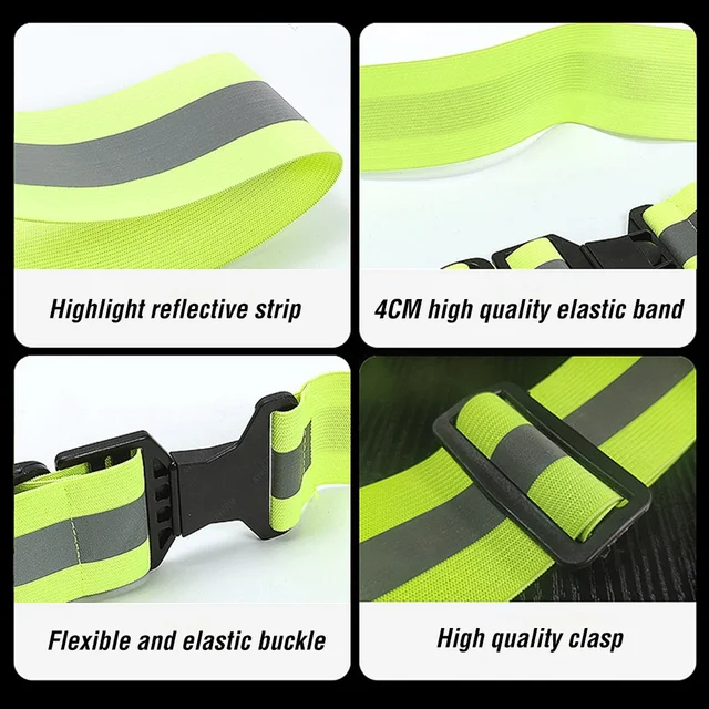 Hi-Vis Elastic Belts