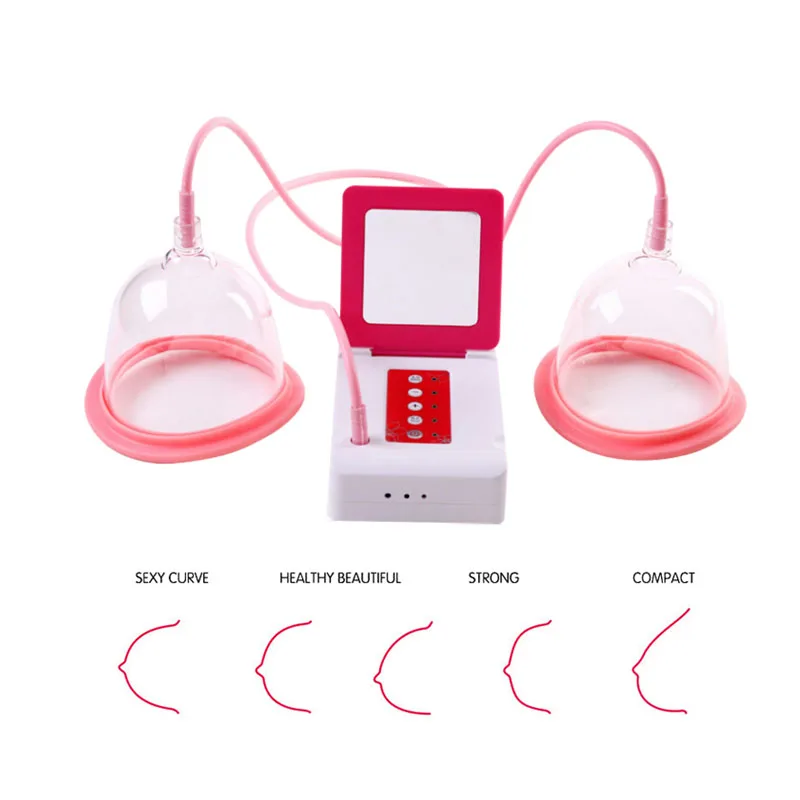 Vacuum Therapy Massage Breast​ Enlargement Cupping Machine Electric Pump Cup Massager Body Shaping Butt Lifting Device