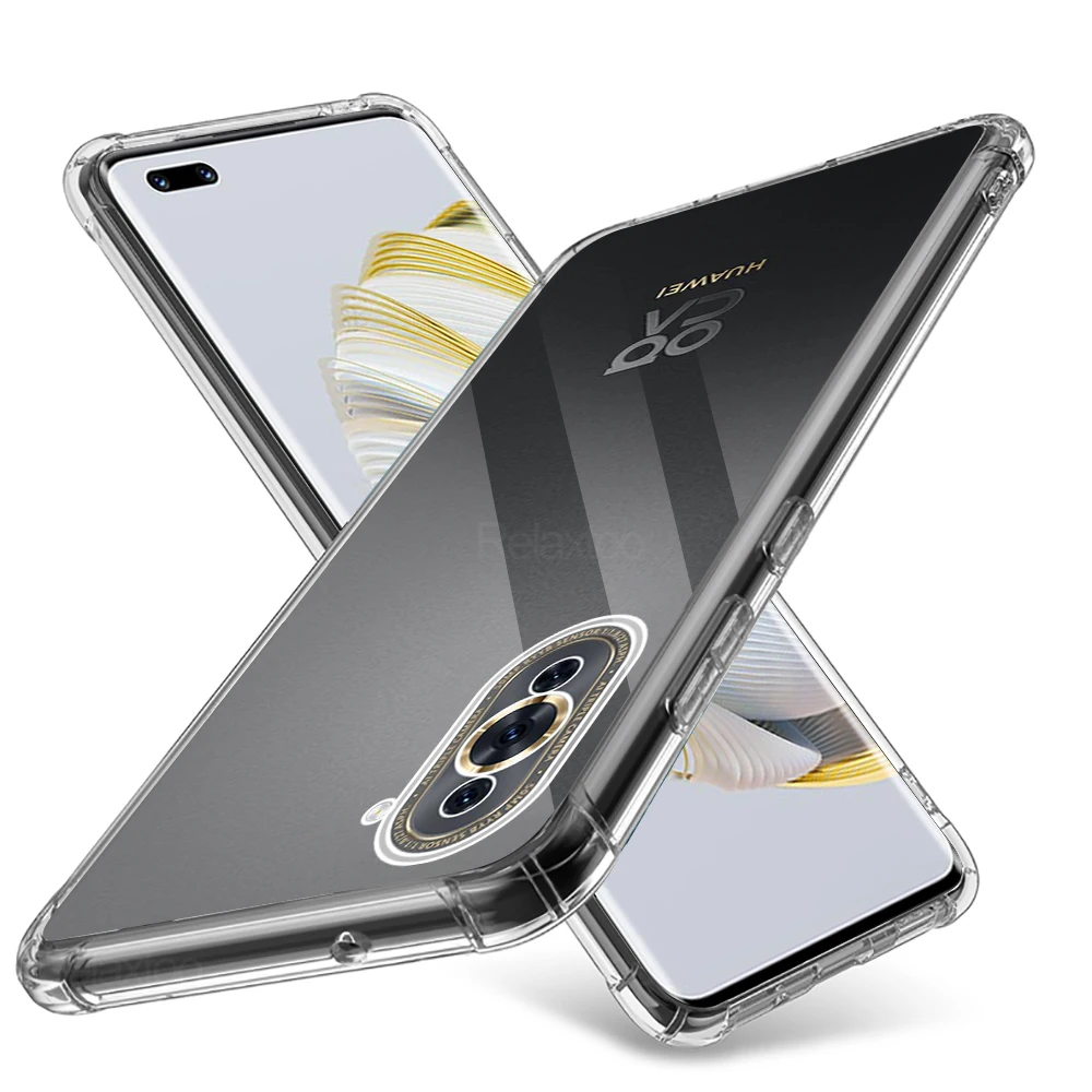 Hauwei Nova10pro Case Clear Airbags Soft Silicone Shockproof Coque For