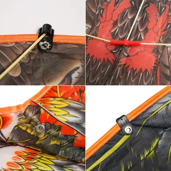 خط طائرات النسر الورقية للأطفال ، نسر طائرة كبيرة ، طائرات ورقية طائرة ، أفضل هدية للرحلات العائلية ، حديقة الرياضة في الهواء الطلق ، 30 متر ، 3