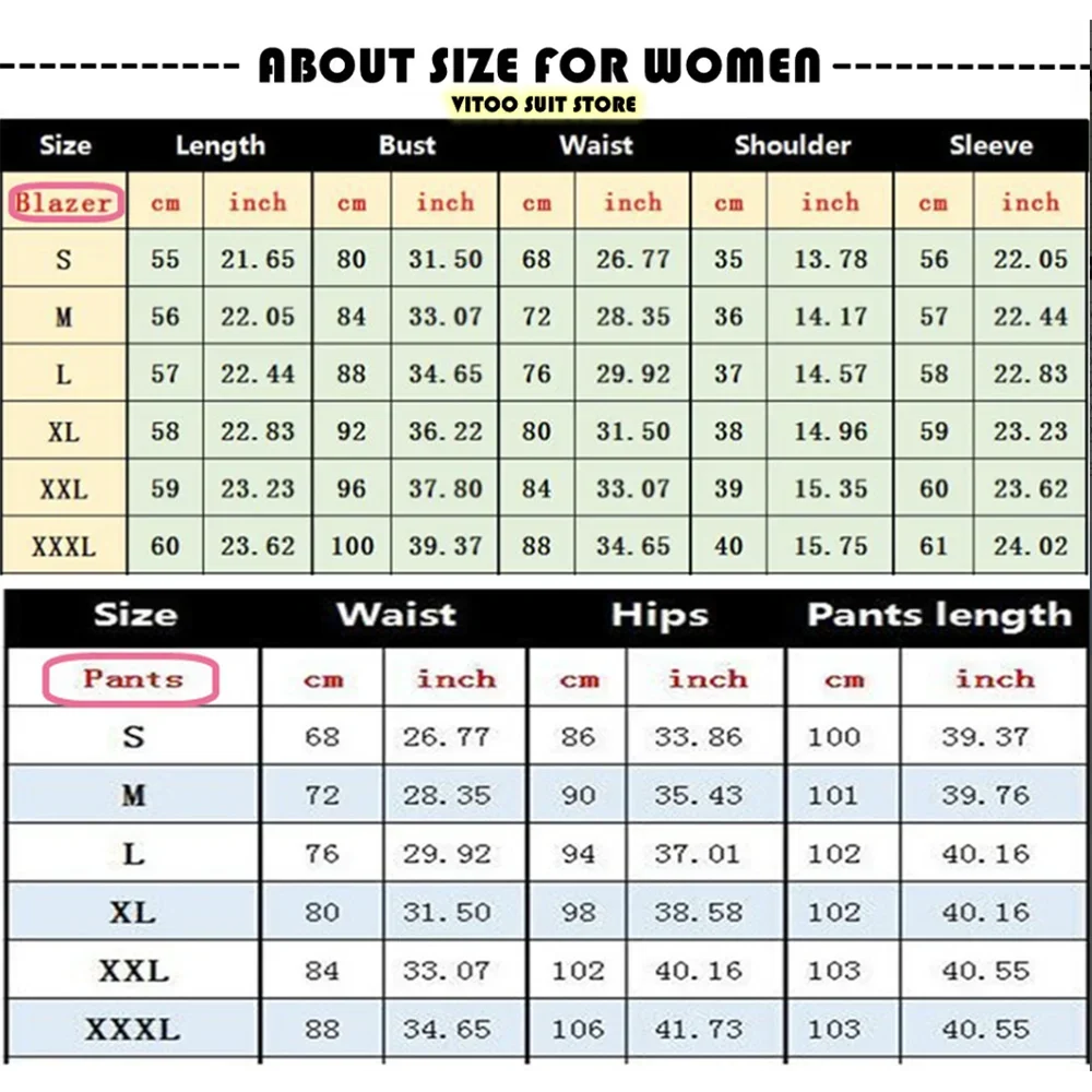 Women Suits 2 Piece Chic Notch Lapel One Button Solid Slim Wear Elegant Smart Casual Daily Formal Office Lady Pants Sets
