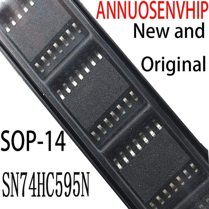 

200 шт., новые и оригинальные DIP16 SN74HC595 DIP 74HC595N 74HC595 IC SN74HC595N