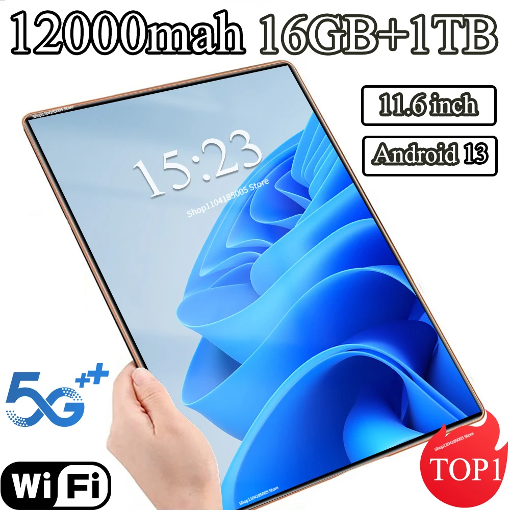 Tablet-Android-com-Dual-Sim-Tablet-5G-PC-WiFi-Tipo-C-MTK6797-16GB-de ...