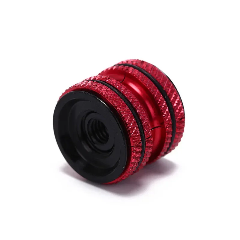 Bicycle Headset Bike Stem Cap Bicycle Head Cap Bike Headset Expander Plug Stem Top Cap Carbon Front Fork Expanded Hanging Core Screws Suitable For Outer Diameter 28.6mm Part