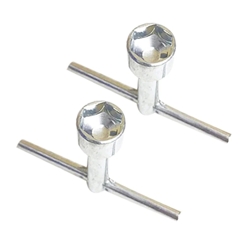 

2pcs 10mm Hex Socket Wrench T Shape Knurling Handle Deep Nut Driver Steel Hex Socket Wrench For Nuts Fitting Hand Tool 68mm