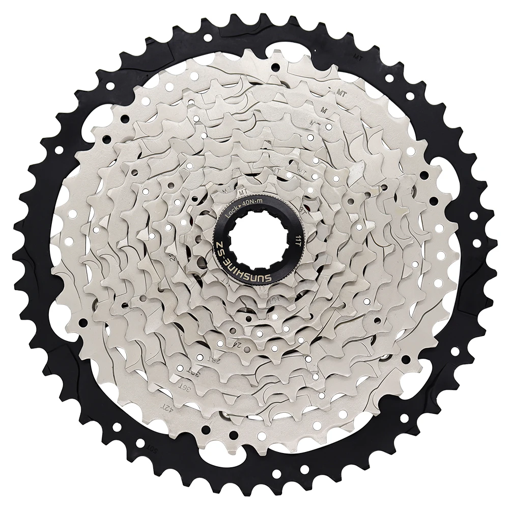 Bicycle parts Bicycle cassette Bicycle sprocket gear Bike sprocket Bike freewheel 11 Speed MTB Road 11-28/32/36/40/42/46/50/52T Compatible Shimano Sram