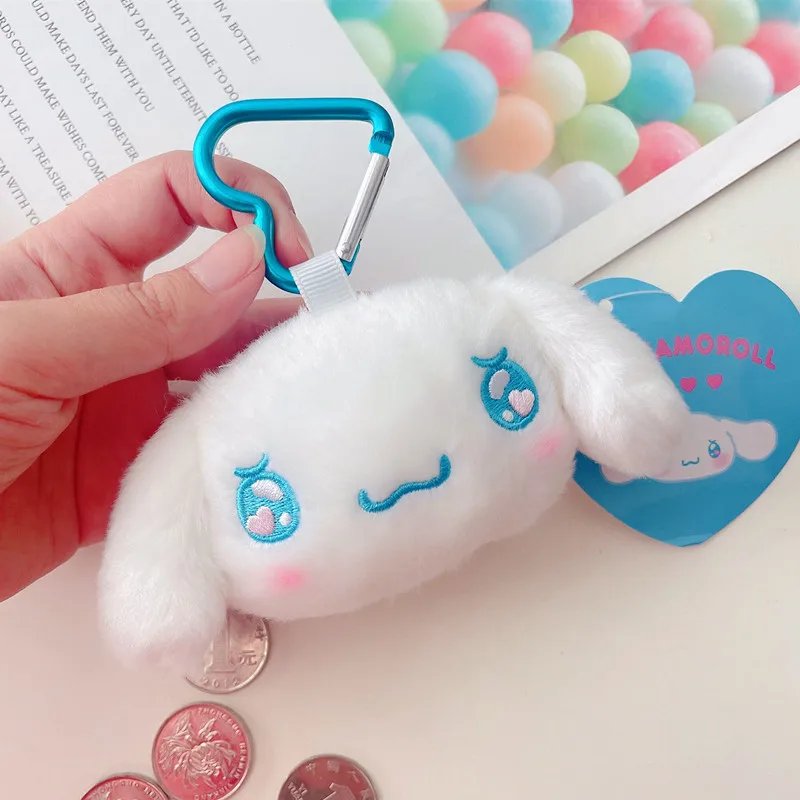 Cartoon Anime Sanrios My Melody Kuromi Cinnamoroll Plush Coin Purse Key Case Soft Stuffed Plush Toy Cute Keychain Bag Pendant 5 Cartoon Anime Sanrios My Melody Kuromi Cinnamoroll Plush Coin Purse Key Case Soft Stuffed Plush Toy Cute Keychain Bag Pendant 5