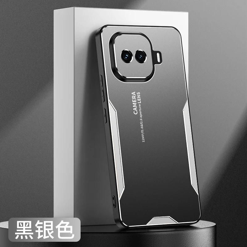 Luxury Metal Matte Camera Protection Hard Acrylic Case - Anti-fall Cover