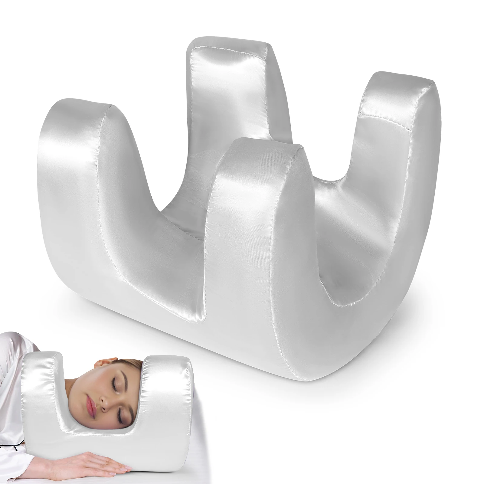 Anti-Aging Beauty Pillow Fights Sleep Memory Foam for Sleeping on Back and Side Anti-Wrinkle Neck Support Orthopaedic Pillow 2