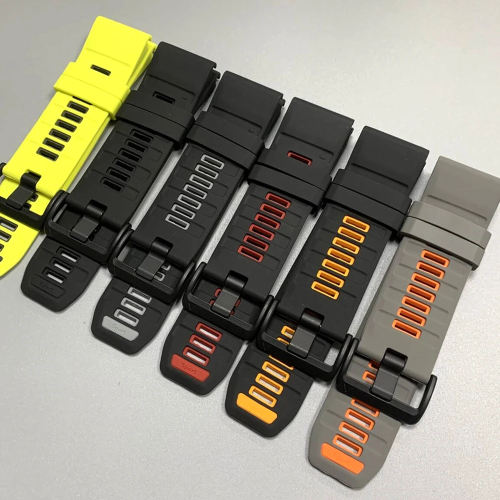 22/26 mm QuickFit Silikonarmband für Garmin Fenix 8 51 mm E 47 mm 7X 7 6X 6 5X 5 Plus Epix Pro Gen 2 Instinct 2 2X Enduro 3 2 Bänder – Detail 8